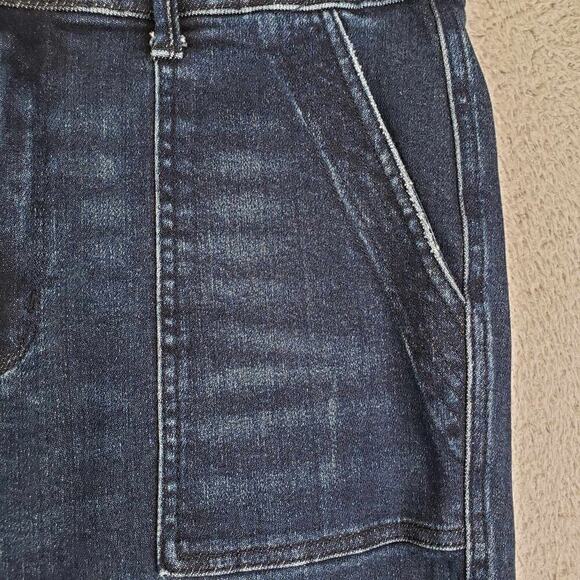 Judy Blue Jogger Jeans Women's 11/30 Dark Wash Blue High Rise Stretch 30 - Picture 4 of 11